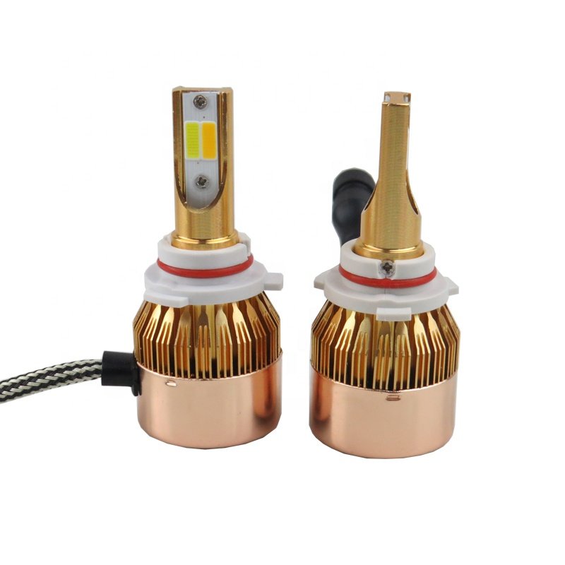 Wholesale Dual Color 3000K 6000K H7 H4 LED Car Bulb Led Headlight