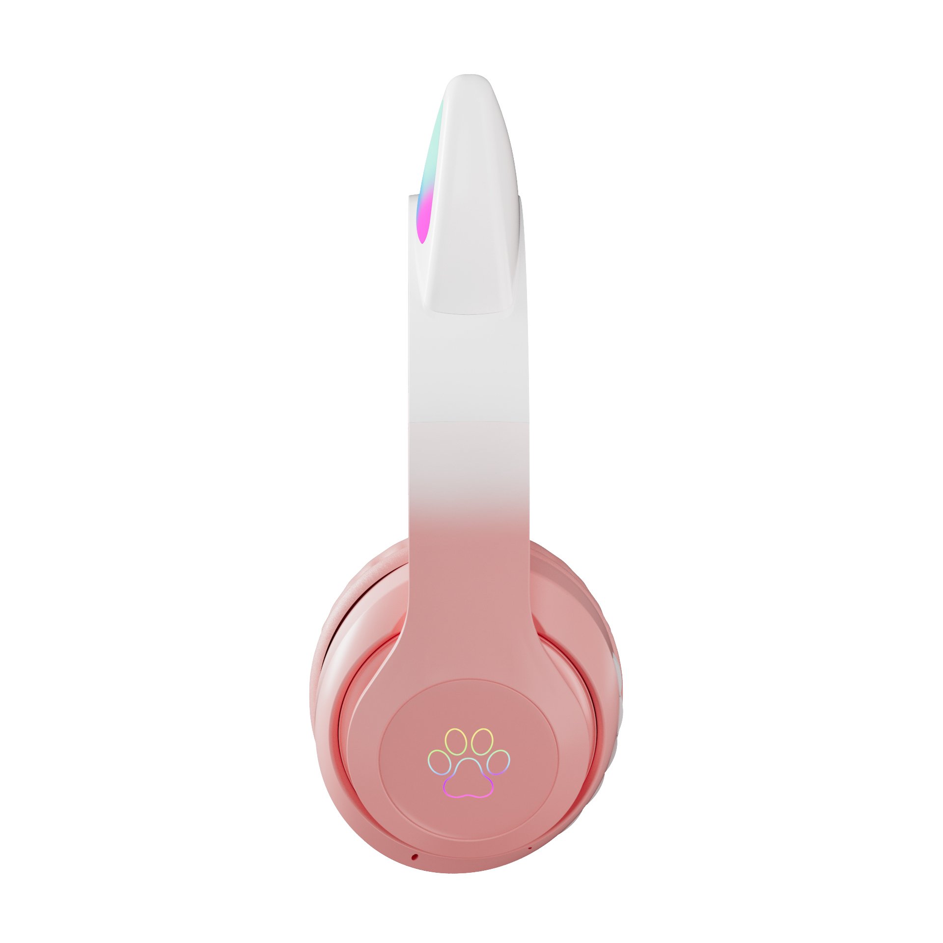 NEW Style Gaming Headset Cat- Ear Headphone Aviation Power LED Light Stn28 PRO 5.3 Version Wireless Headphones for Young People