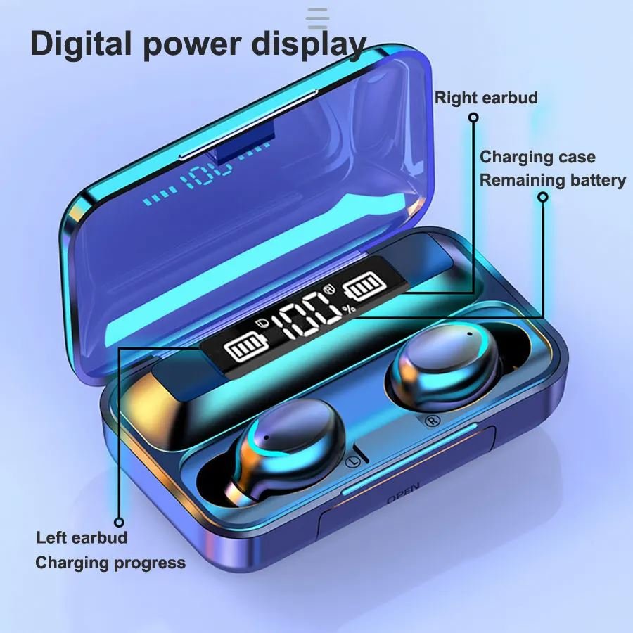 TWS RTS Noise Cancelling Earbuds Headsets Headphone Gaming Earphone & Headphone & Accessories in Ear Wireless Handfree Earphone