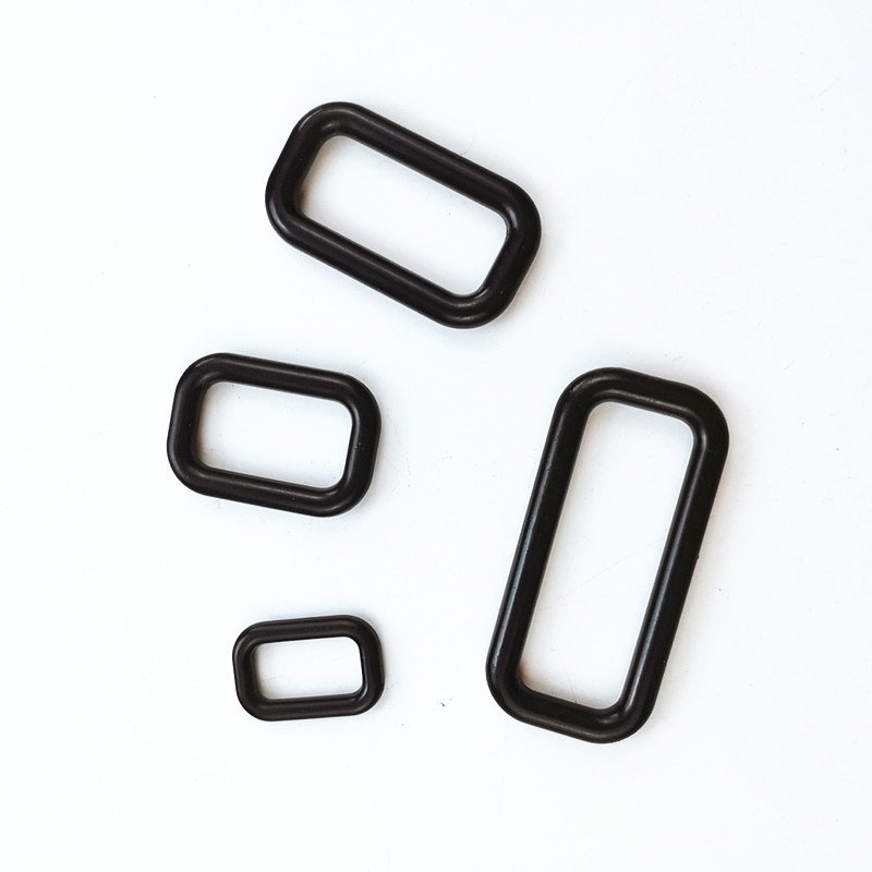 Customized Hardware Accessories Heavy Duty Square Ring Aviation Aluminium O- Ring Buckles for Pet Collar Harness