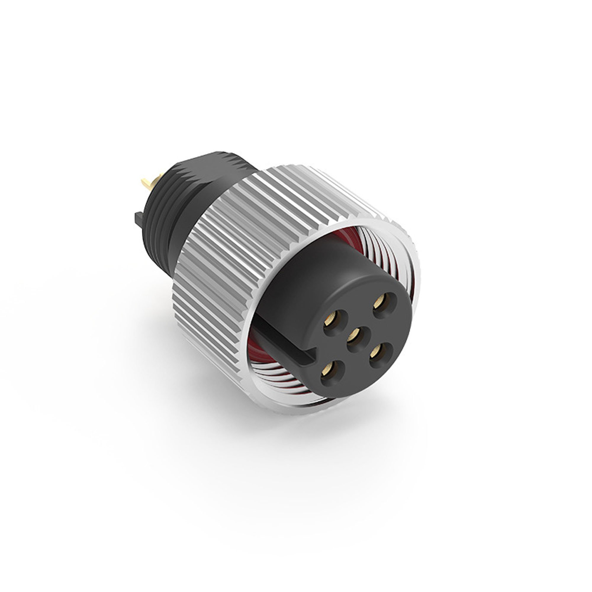 Screw Locking Circular M8 M12 M16 M23 Metric Plug Socket Connectors