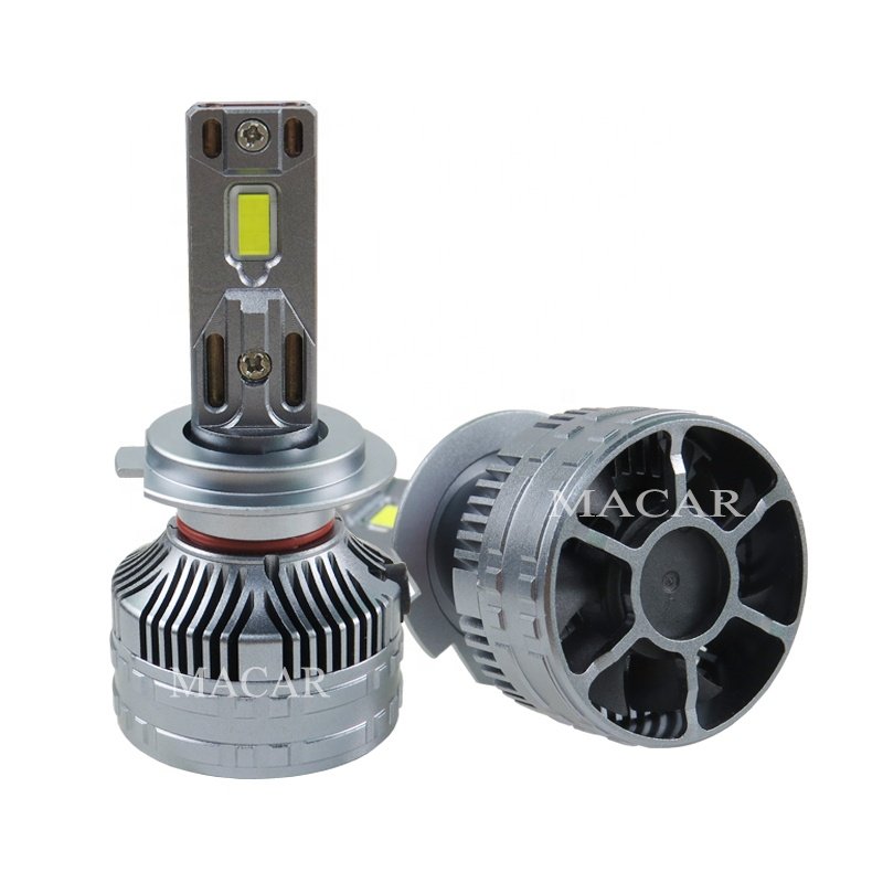 MACAR High Power 130W Canbus M60 Led Headlight Csp 6075 Chip 9012 H1 Lamp H4 H7 H11 Led Headlight Kit Car Headlamp HB3 HB4