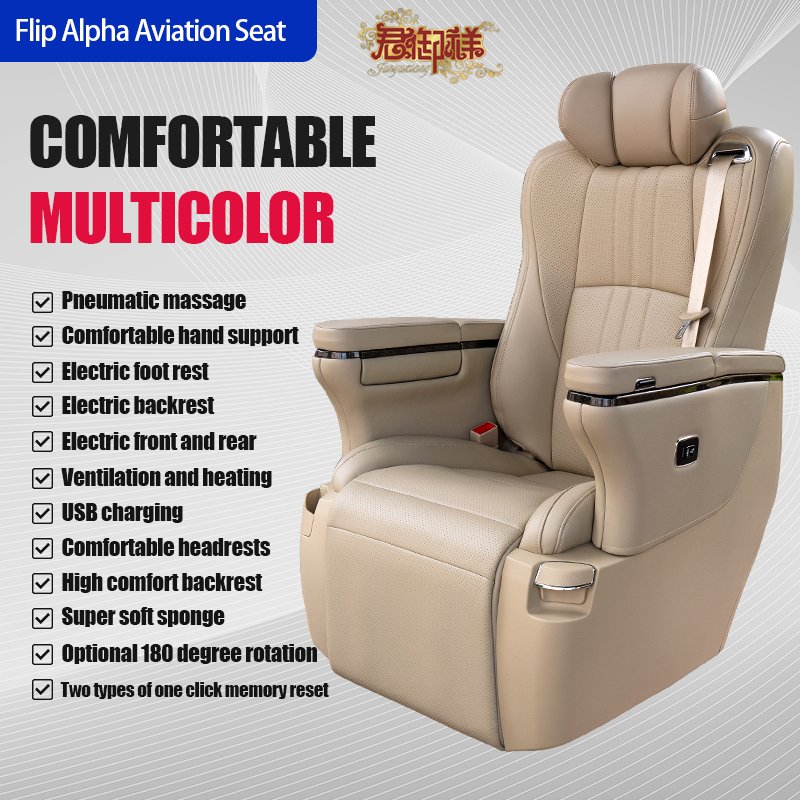Aviation Seat Car Seat Toyota ALPHARD VELLFIRE Legrest Elegant Car Leather Luxury Full Set Luxury Car Seat Alpha