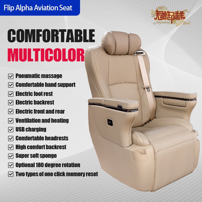 Aviation Seat Car Seat Toyota ALPHARD VELLFIRE Legrest Elegant Car Leather Luxury Full Set Luxury Car Seat Alpha