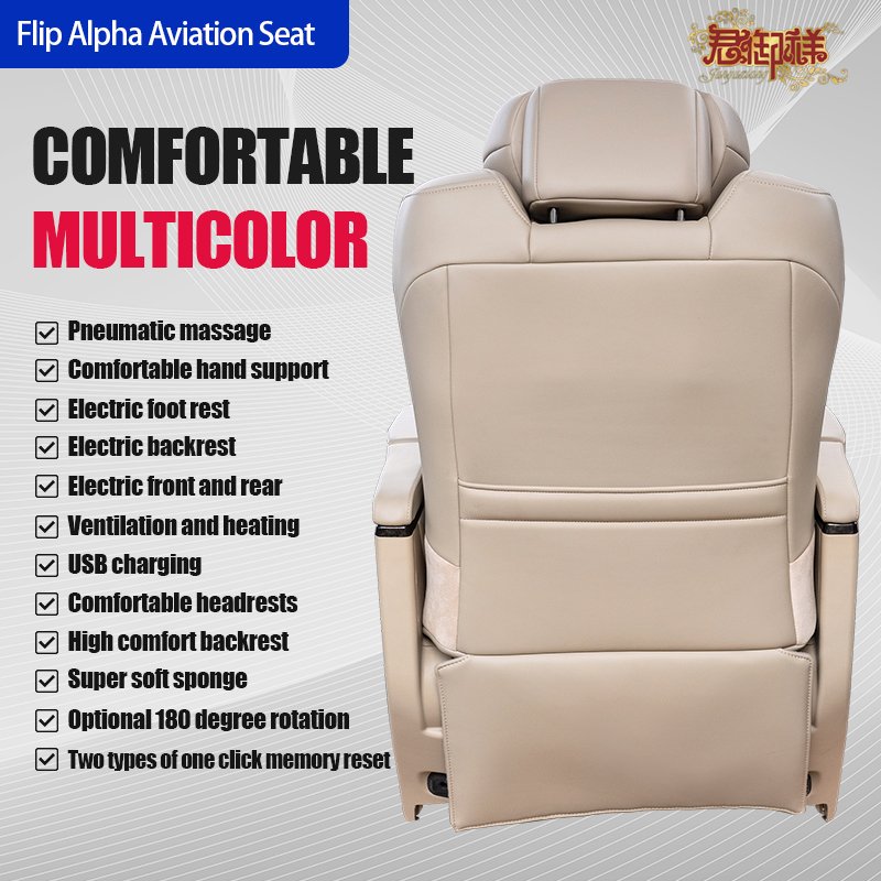 Aviation Seat Car Seat Toyota ALPHARD VELLFIRE Legrest Elegant Car Leather Luxury Full Set Luxury Car Seat Alpha