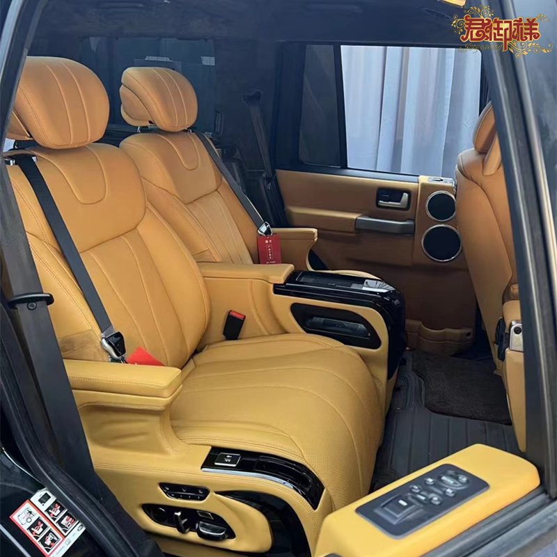 Aviation Seat Land Rover Discovery 3 High Quality Middle Row Passenger Luxury Car Seat Auto Interior Luxury Electric Rest
