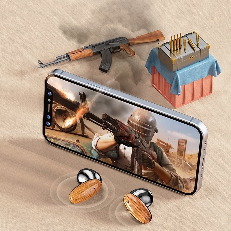 2023 New Hot Seller of M35 Wood Design Gaming In-ear Consumer Electronics > Earphone & Headphone & Accessories & M35 Earbuds