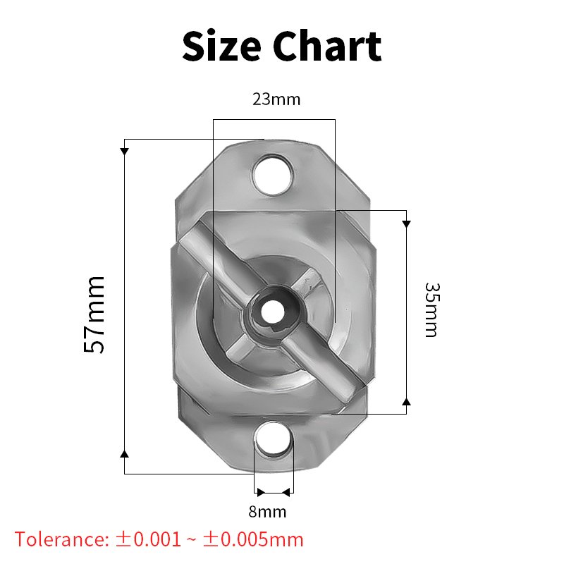 High Quality Stainless Steel Cnc Machining 5 Axis Services Carburizing Process Aviation Parts for Semiconductor Equipment