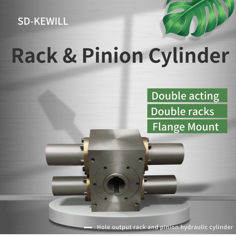 China Manufacture Custom Mini Small Large Double Acting Telescopic Rotary Rack Pinion Swing Hydraulic Piston Cylinders