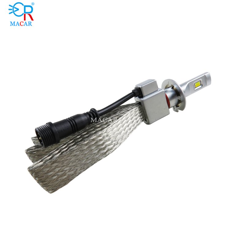 MACAR Good Price 80W 8000Lm H11 H4 H7 24V Tri LED Headlight Bulb Accessories for Car Led Car Light Canbus Auto Led Headlight