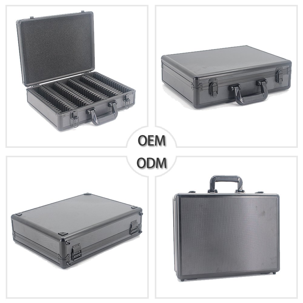 Long Aluminum Instrument Flight Carrying Case With Foam Inside Aluminum Storage Case