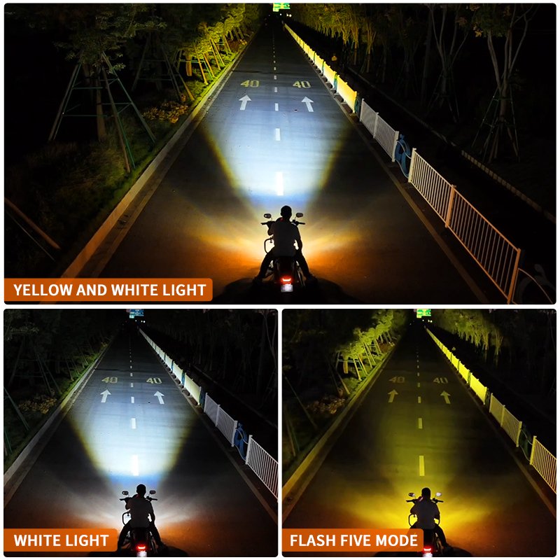MOTOLED Motorcycle Auxiliary Light Fog Led Spot 60w 70w 80w 100w 140w 200w Blue Yellow White Drl