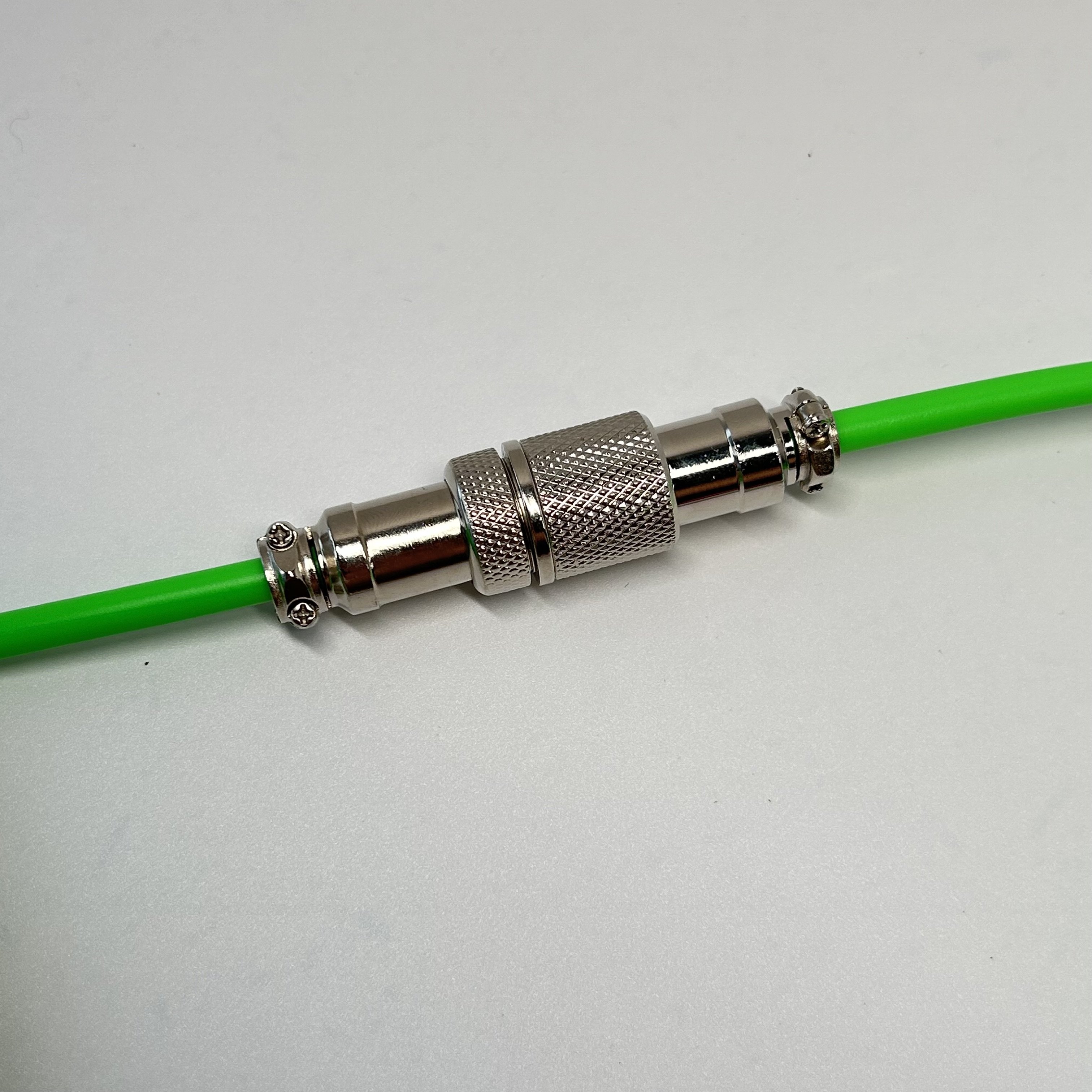 BSUN Durable Custom Customize Green Type c Spring Spiral Usb Cable Mechanical Keyboard Coiled Cable Keyboard