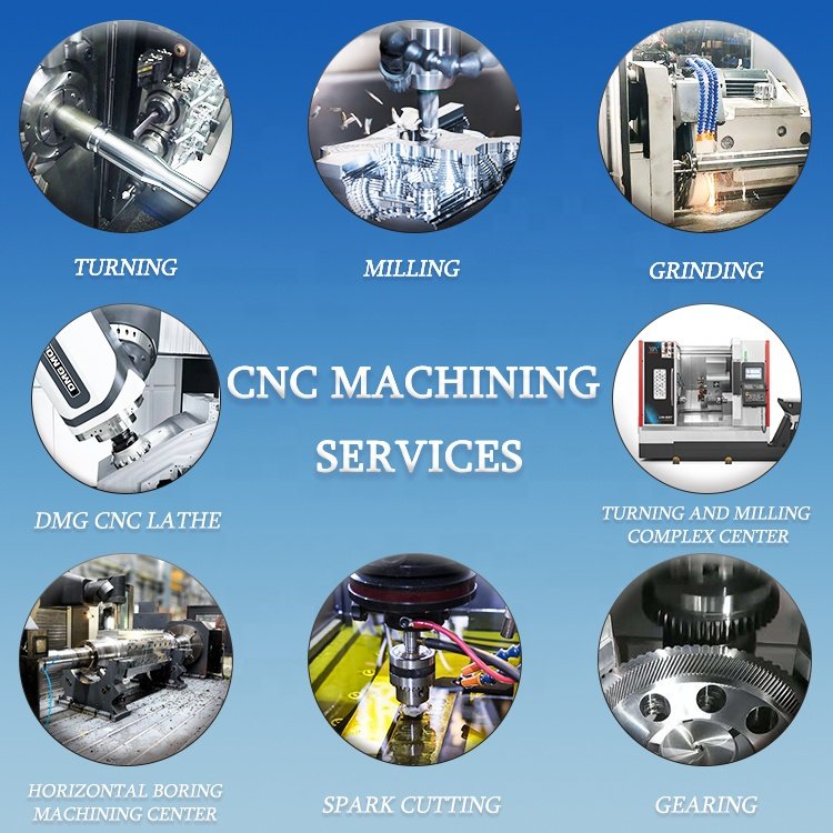 Custom High Precision 5 Axis CNC Machining 6061 7075 Aluminum Alloy for Aerospace Aircraft Parts Aviation Parts