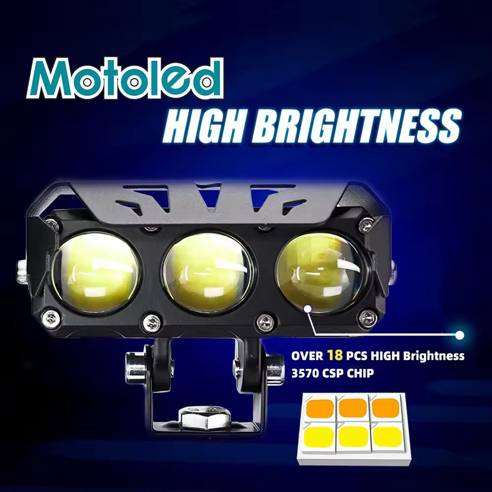 MOTOLED Exploradoras Para Moto Motocicleta Luces Lus Led New Owl Auxiliary Light for Motorcycle