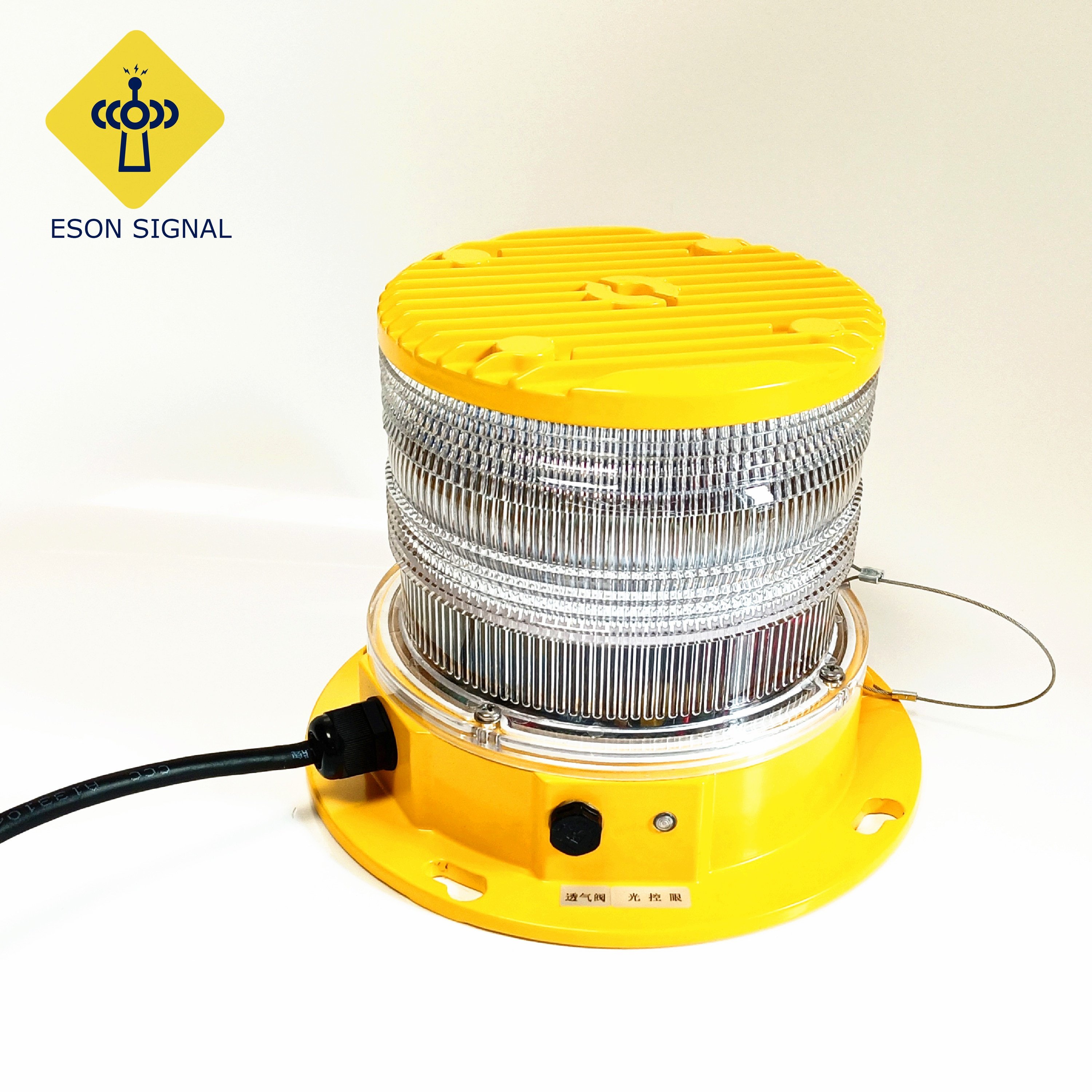 IP65 LED Medium-intensity Aviation Obstacle Warning Light Red High-rise Chimney Light