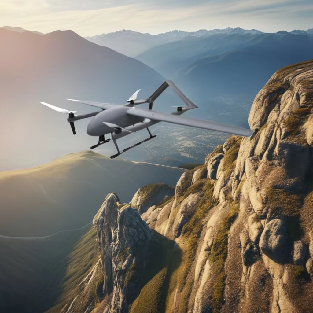 2024 Powerful SF120 Commercial Fixed Wing Hybrid Drone For Commercial Large Area Mapping