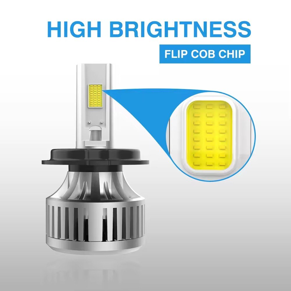 Motoled 80V 4500LM High Power H4 Motorcycle Headlight
