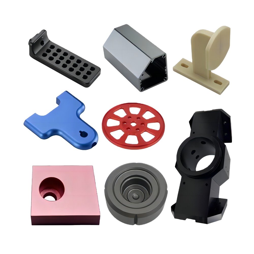 High Precision Milling Lathe Custom Metal Component Aluminum Anodized Cnc Turning Part Cnc Machining Stainless Parts