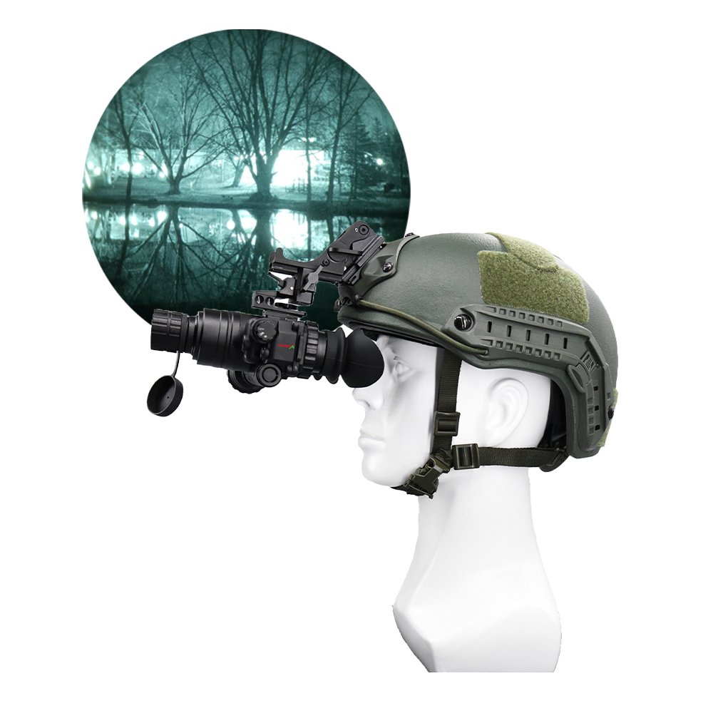 Custom Built-in IR IIIuminator PVS7 Mount Kit Part Night Vision Goggles Factory Price Night Vision Device Housing