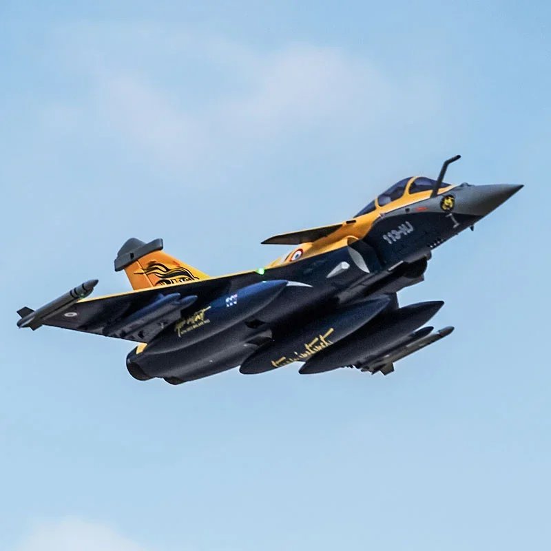 FMS 80mm Ducted DASSAULT Rafale EDF Model RC Airplane Fan Jet 974 6CH with Flaps Retracts PNP Hobby Plane Aircraft Avion EPO