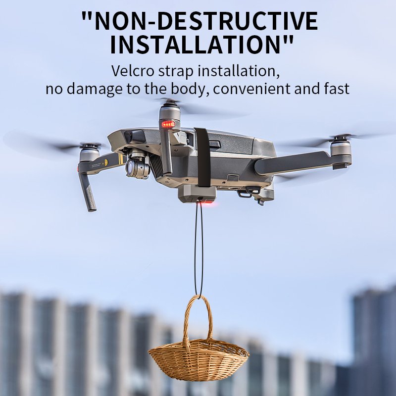 Universal Fit Aircraft Accessories New Drone Airdrop Toy with Air Thrower RC Drones Toy Accessories