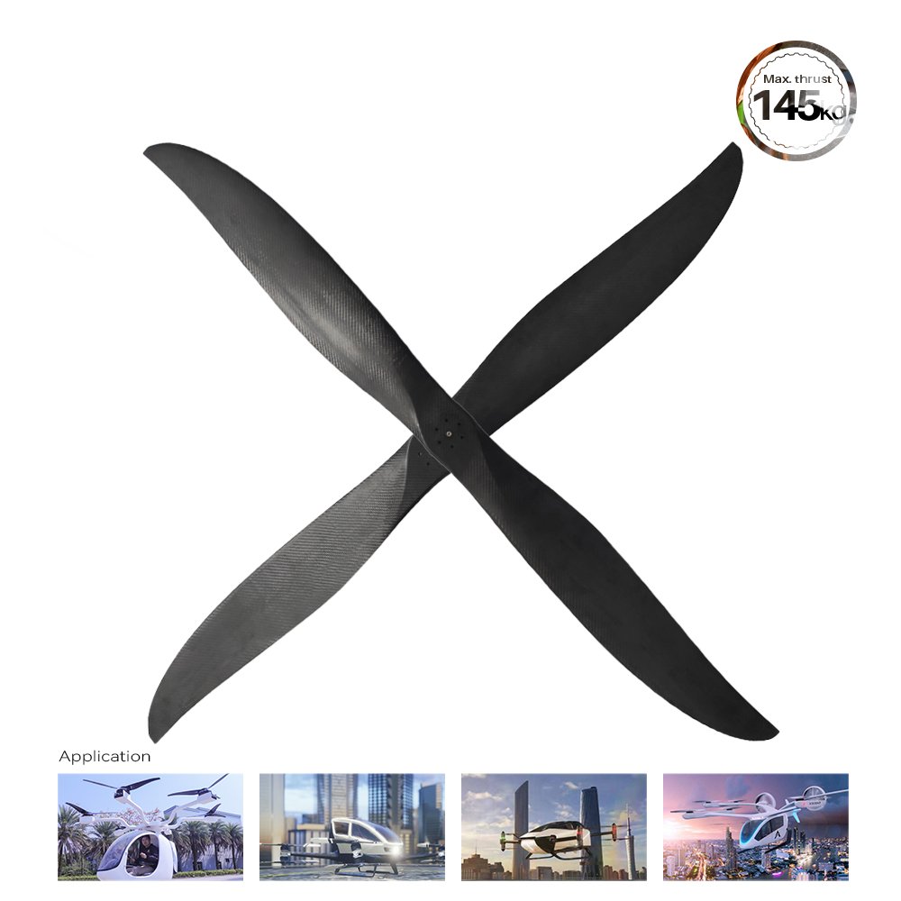 Freerchobby 63*18 Carbon Fiber Propeller 63 Inches CW CCW Multicopter RC Aircraft Drone Prop 4K Camera Battery-Powered New