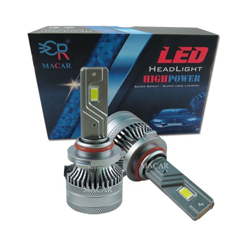 MACAR Hot Sale 9012 Led Auto Headlight Car Light 150w 15000lm 6000k White 9012 LED Bulbs for Car Led Headlight