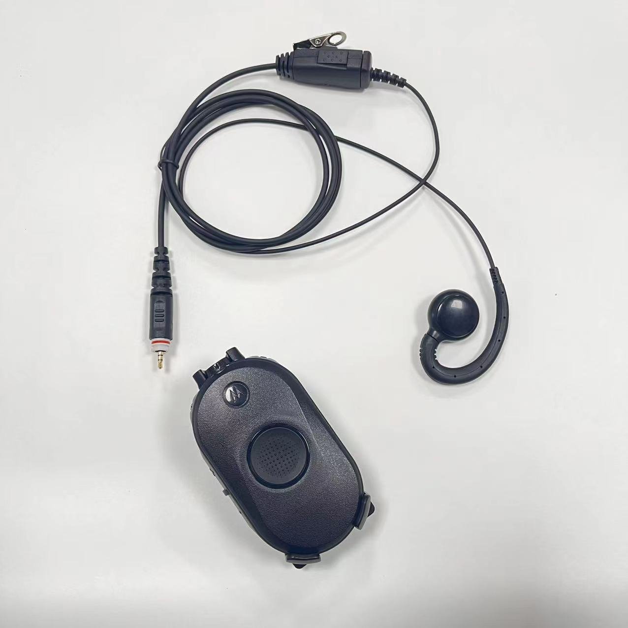 C Shape C Earpiece Wired Earphone Ear Hook Headset for Motorola Xir P8600i XiR M8660 XiR P8600 CLP446e CLP-446e CLP107e