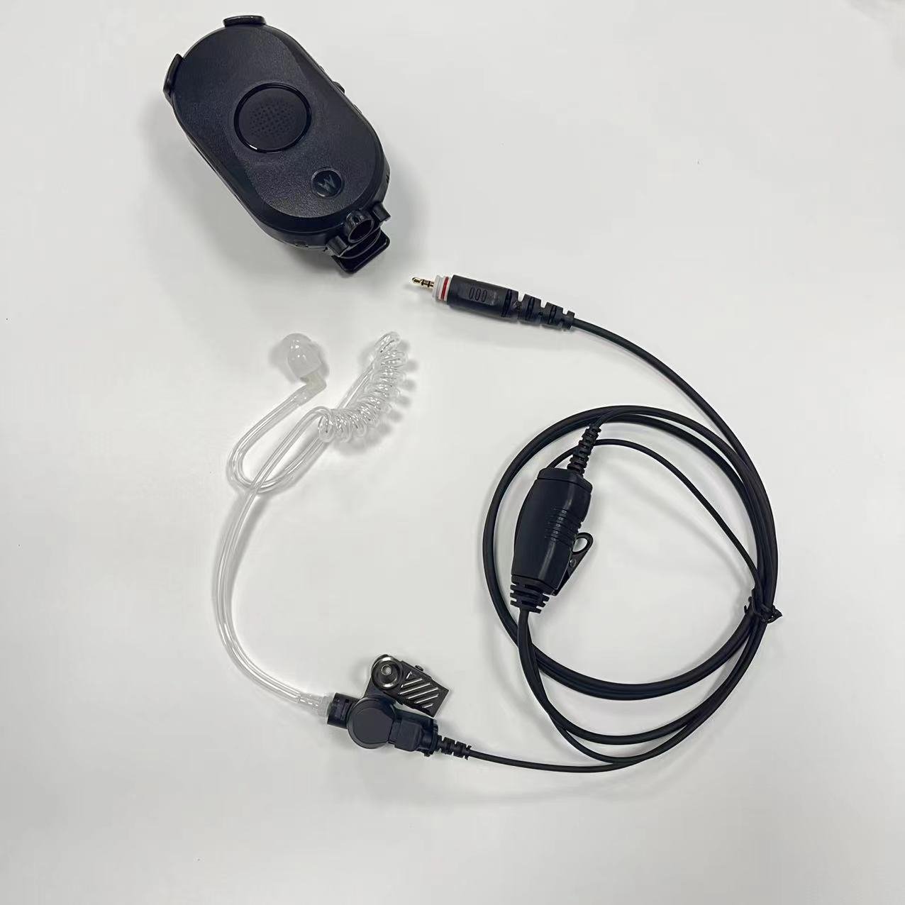 C Shape C Earpiece Wired Earphone Ear Hook Headset for Motorola Xir P8600i XiR M8660 XiR P8600 CLP446e CLP-446e CLP107e