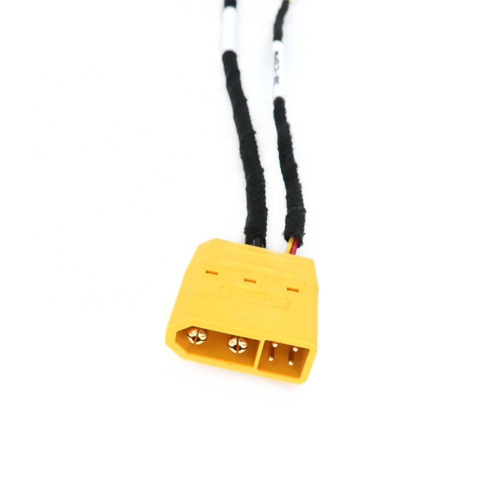 YZlink Custom XT60 (2+4) Aircraft Model Plug Cable Male Female Plug With Signal Pin Wiring Harness