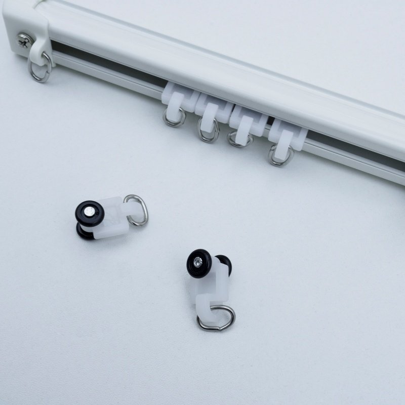 Modern Home Decorative Silent Aluminum Ceiling Curtain Track with Curtain Poles Tracks Accessories
