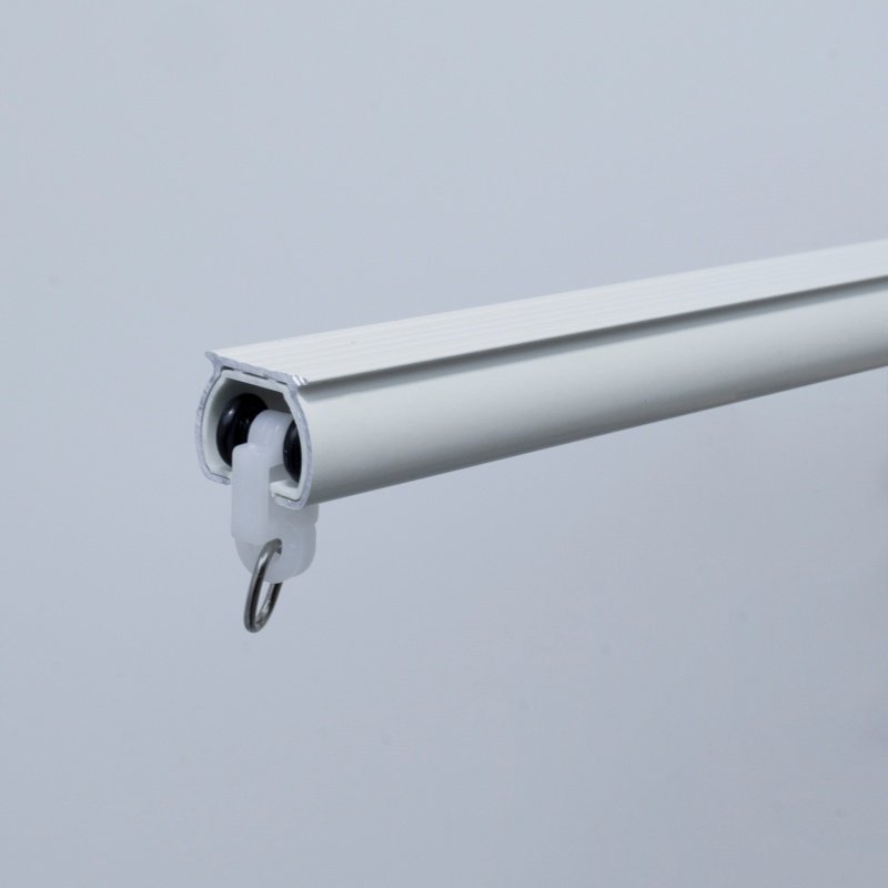 Modern Home Decorative Silent Aluminum Ceiling Curtain Track with Curtain Poles Tracks Accessories