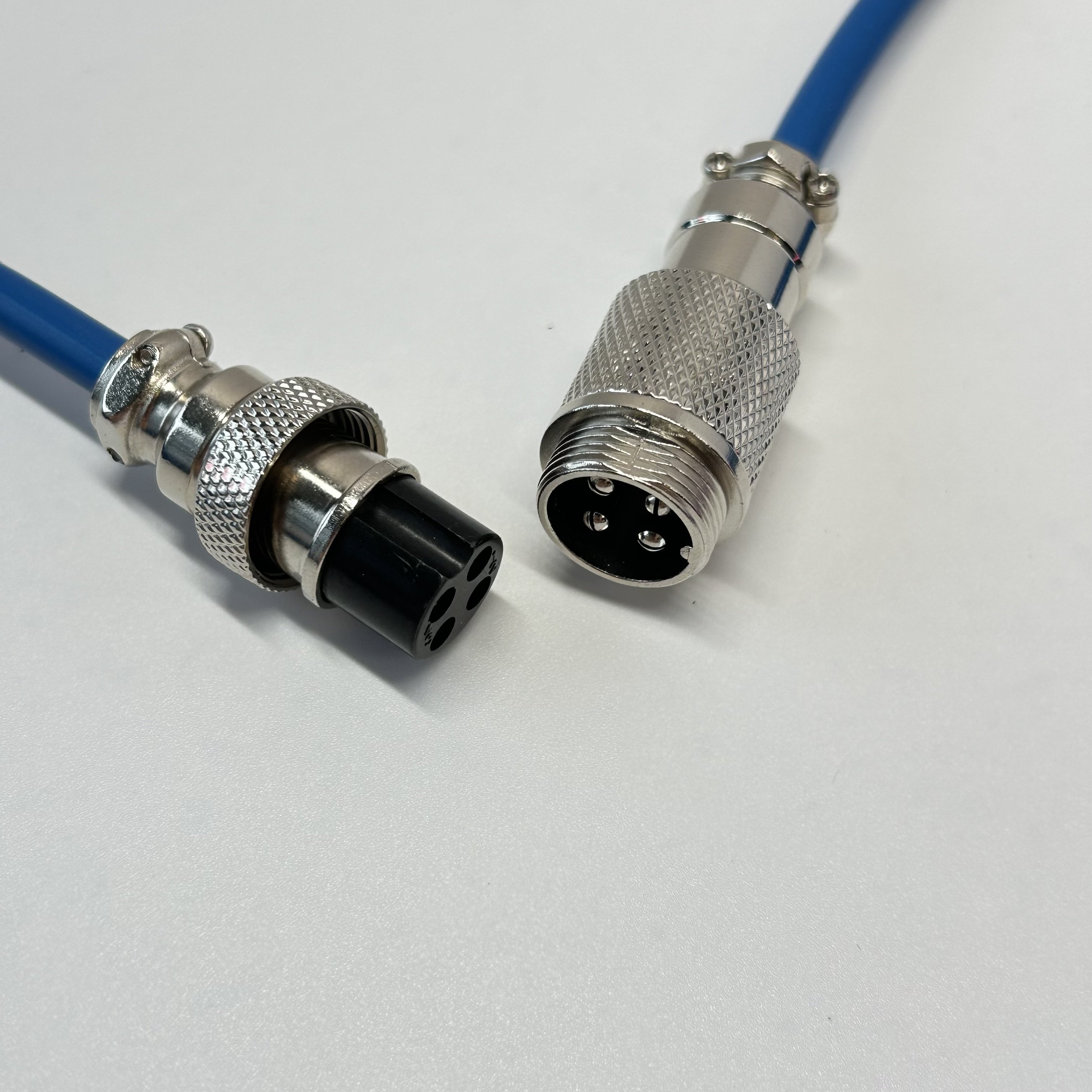BSUN Durable Custom Customize Type c Spring Spiral Usb Cable Mechanical Keyboard Coiled Cable Keyboard