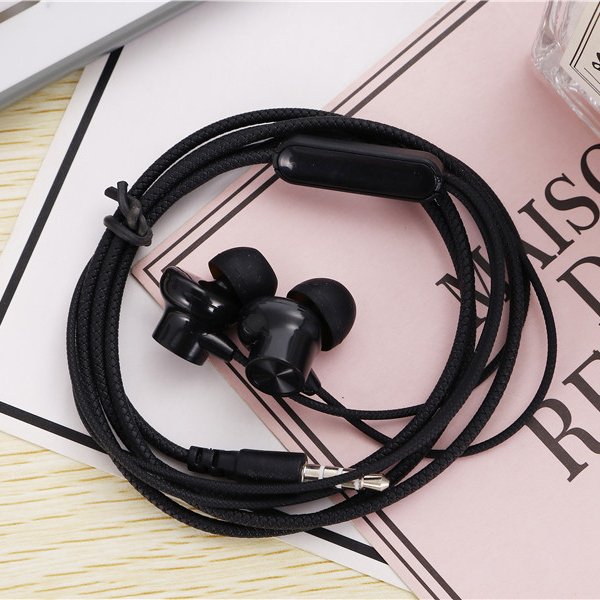 Cell Phone Accessories 3.5mm Jack Wired Earbuds Mini in Ear Earphone with Mic Earphone for Mobile