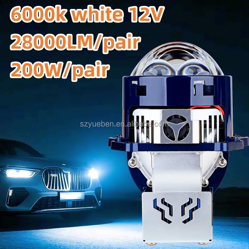 High Quality 3.0 LED Bi-LED Laser Projector Lens for Car 3inch Camry Model with Canbus Function 12V Lighting