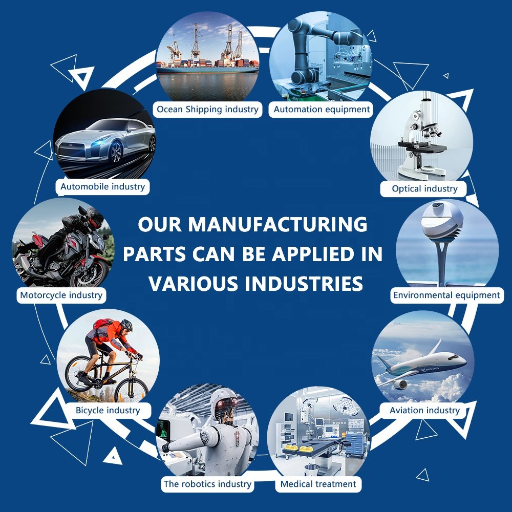 Precision OEM Anodizing Aluminum CNC Product Custom Metal Turning Machining Parts Manufacture Milling CNC Service