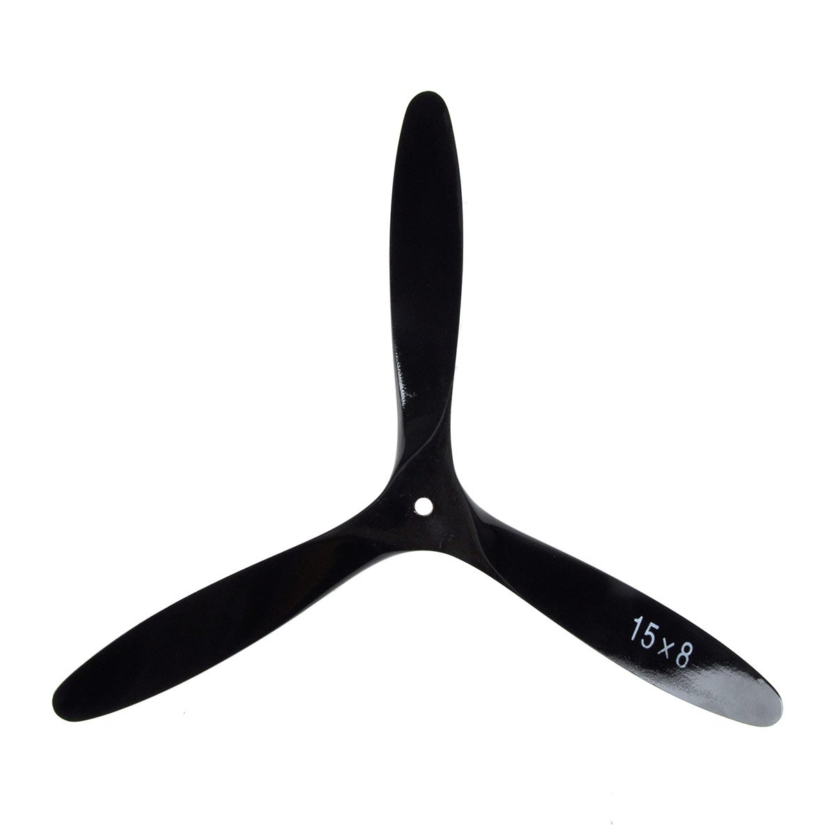 ZYHOBBY 15-22 Inch 3 Blade Pusher Gasoline Power Propeller CCW for RC Fixed Wing Plane Airplane Beech Wood Props Black +Yellow