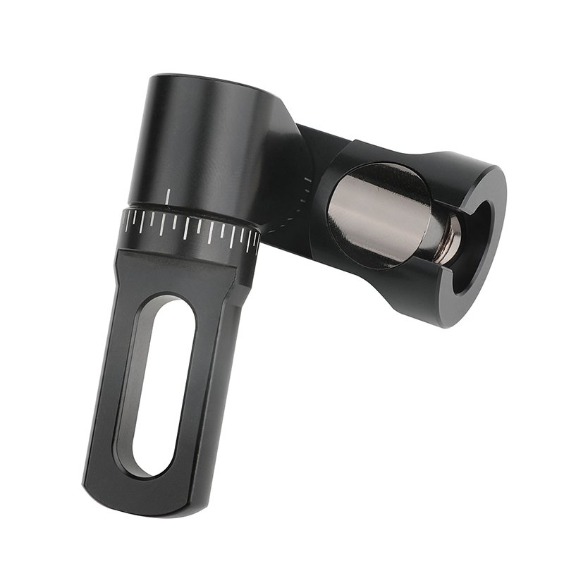 Archery Single Side V-Bar Mount Adjustable Quick Disconnect Balance Rod Stabilizer for Compound Bow Accessory
