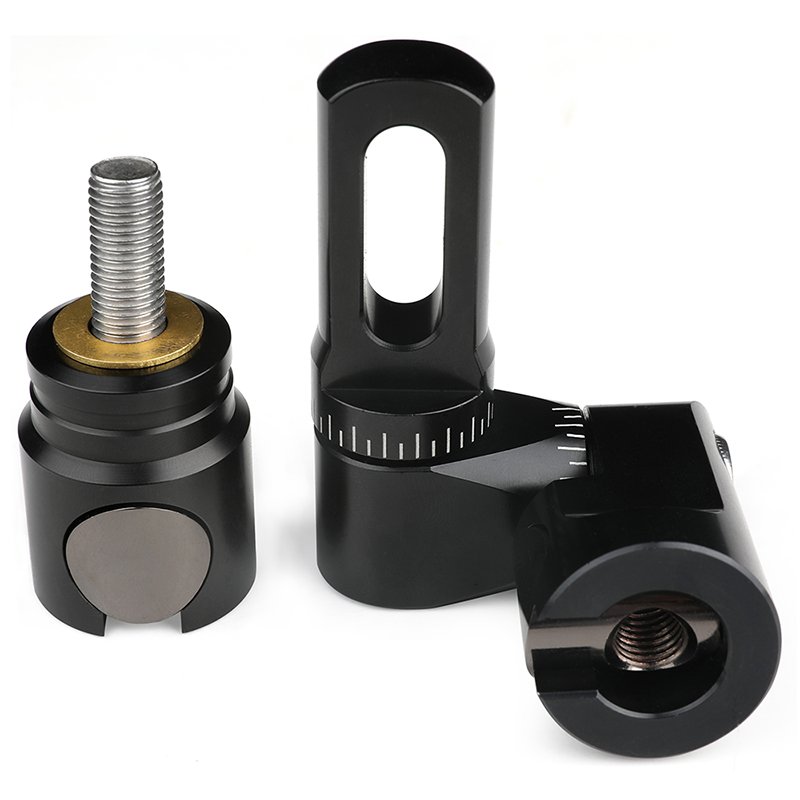 Archery Single Side V-Bar Mount Adjustable Quick Disconnect Balance Rod Stabilizer for Compound Bow Accessory