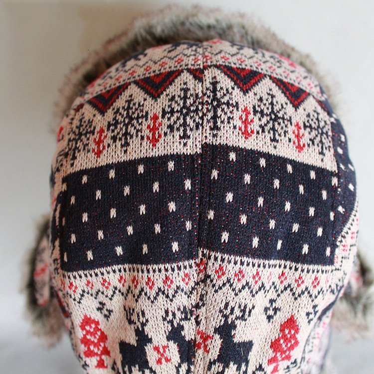 Winter Unisex Warm Faux Fur Trooper Aviator Bomber Ski Earflap Hat Cap Russian Ushanka