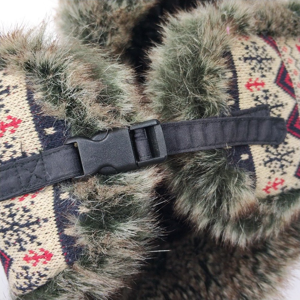 Winter Unisex Warm Faux Fur Trooper Aviator Bomber Ski Earflap Hat Cap Russian Ushanka