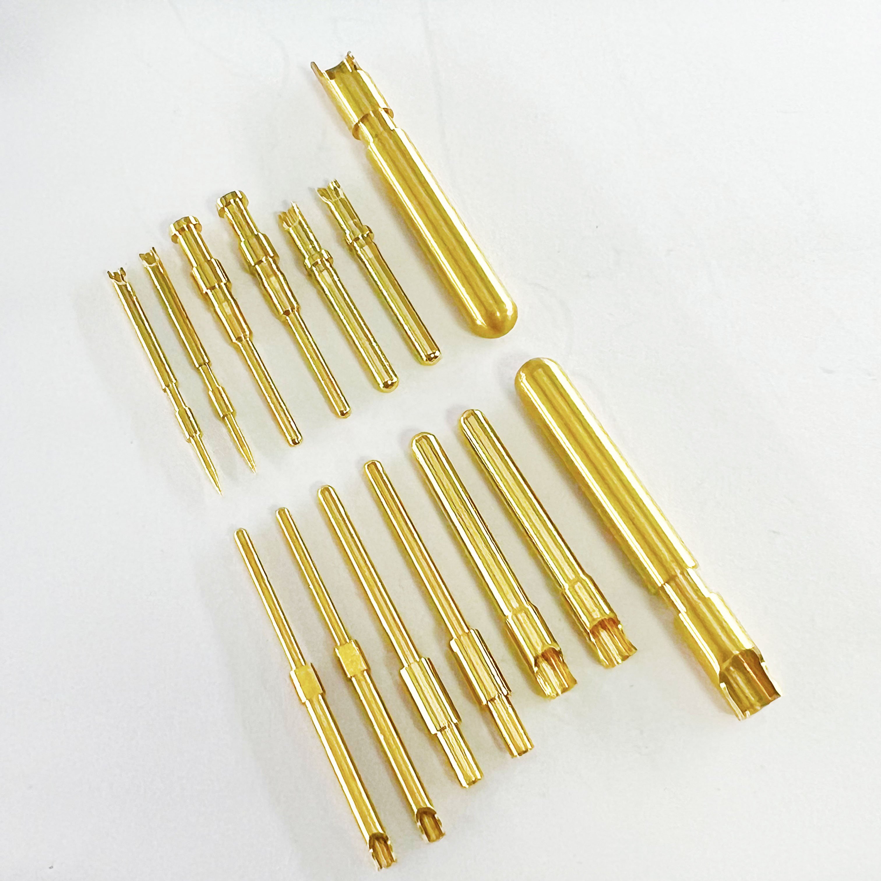 Machining Services Solid Copper Needle Wire Connector Waterproof Welding Wire Wire Connector Gold Plated Pins