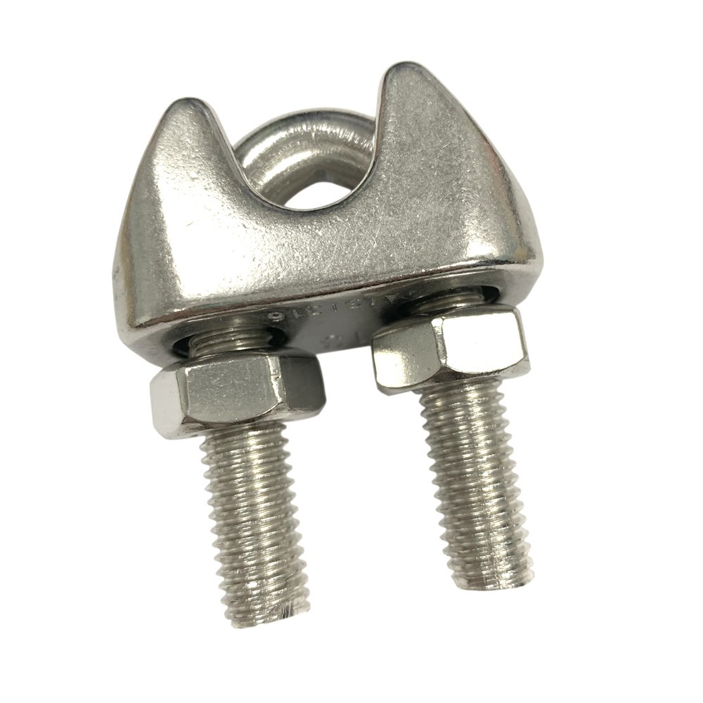 Stainless Steel Wire Rope Clips Cable Clamps