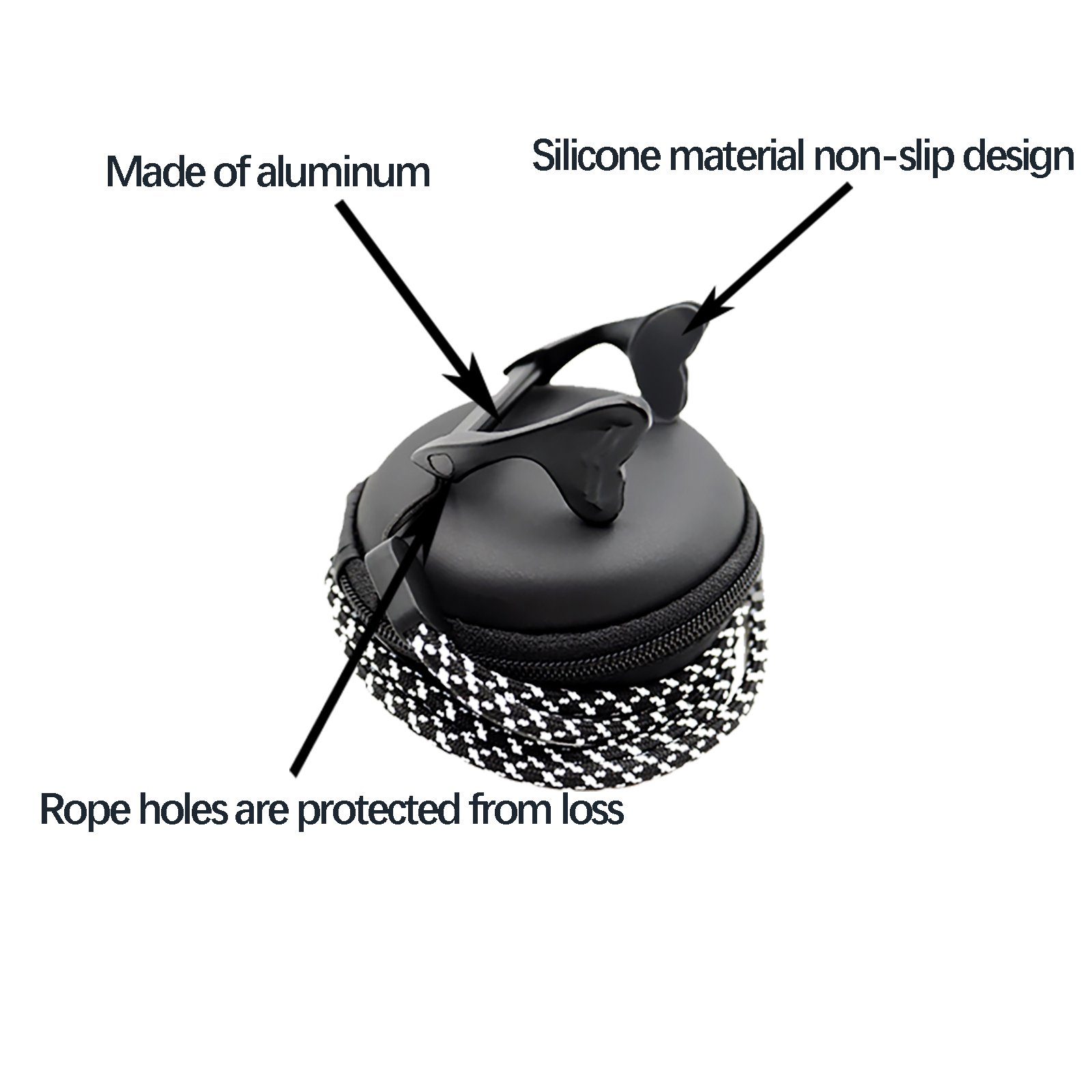Wholesale Anti-Slip Nose Clip for Free Diving and Swim Aluminum Alloy With Silicone Fishtail Non-Slip Nose Pads for Children