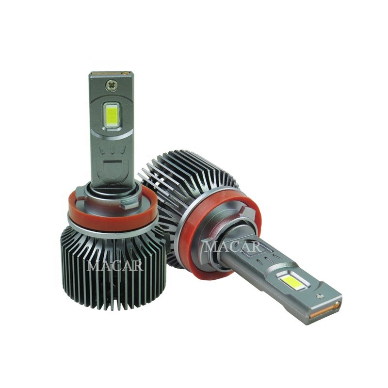MACAR Auto Truck Led Headlight 120W 12v 24v Motorcycle Car H4 Light Bulb Luz Led Automativo H7 H11 9005 Led Headlight for Car
