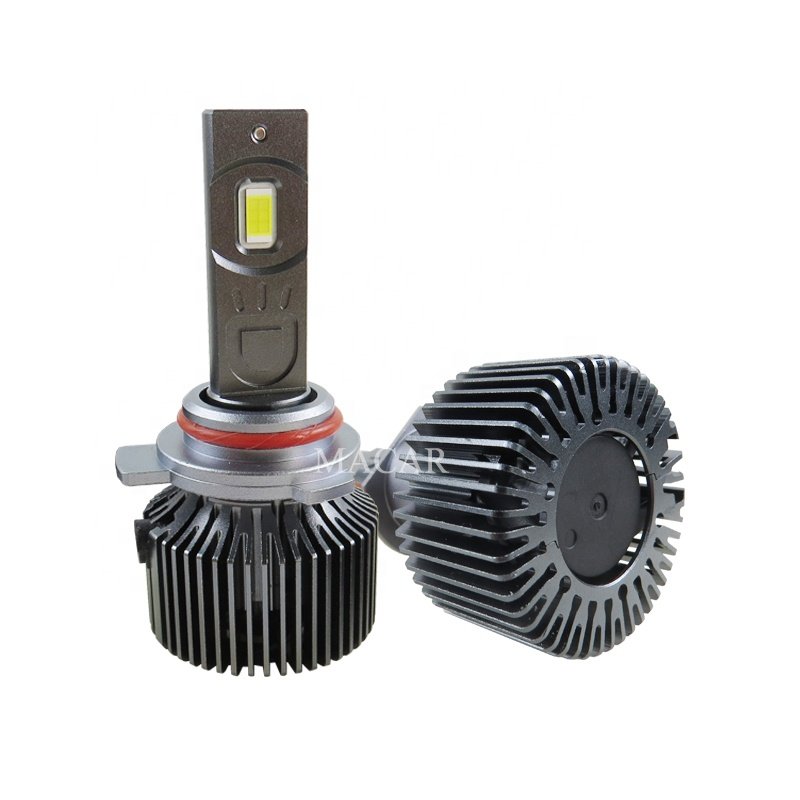 MACAR Auto Truck Led Headlight 120W 12v 24v Motorcycle Car H4 Light Bulb Luz Led Automativo H7 H11 9005 Led Headlight for Car