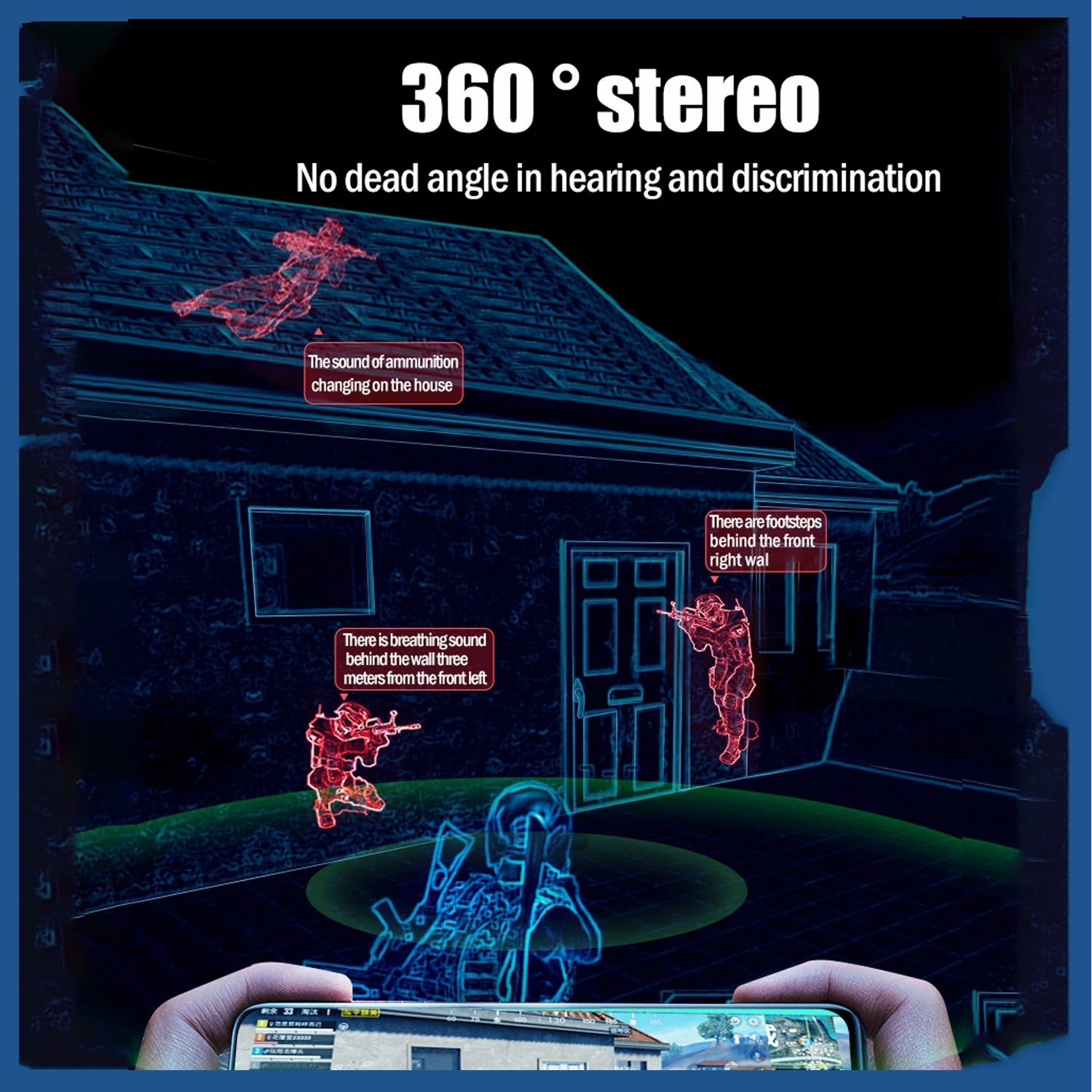 G33 TWS Gaming Earbuds Wireless Headphones BT Earphone Sport Waterproof Stereo Headset with Mic for Xiaomi Huawei iPhone