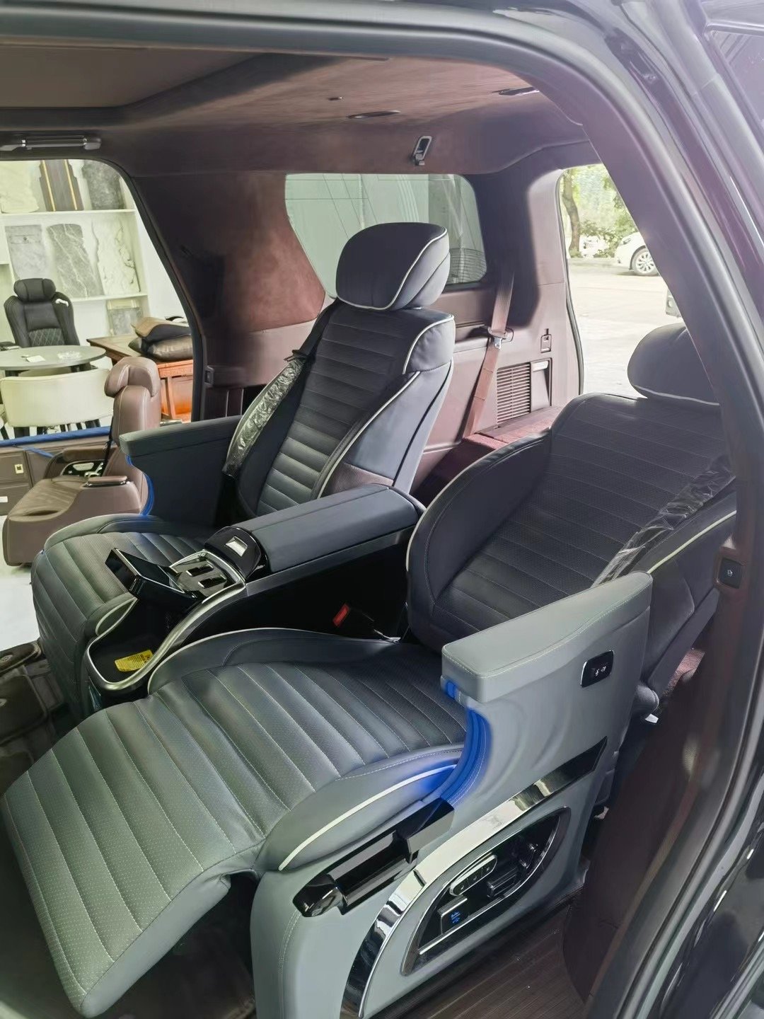 Aviation Seat Car Seat Lincoln Navigator Electric Center Console Armrest Vip Luxury Seat Car Interior Accessories