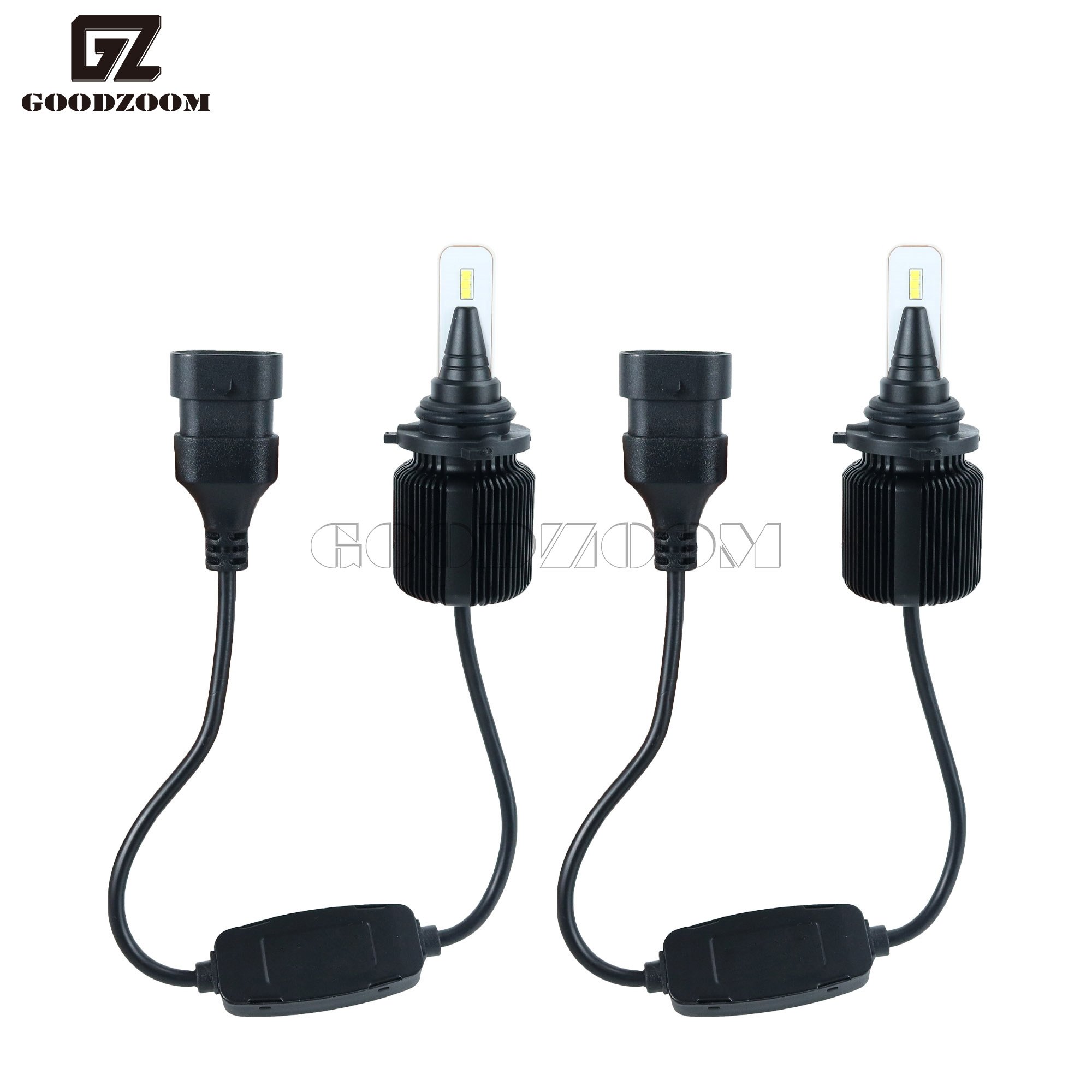 GOODZOOM New Vehicle Headlights Aluminium Alloy Headlight Premium Auto Parts Car Part Headlights Lamp H11 H7